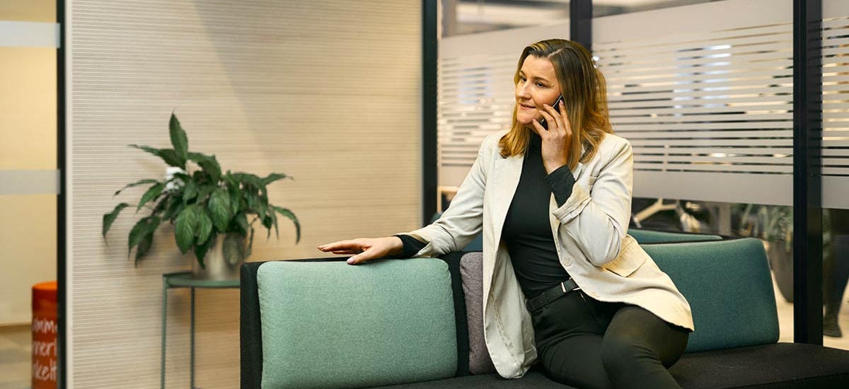 Kine jobber i BN Bank, illustrasjon til svindel