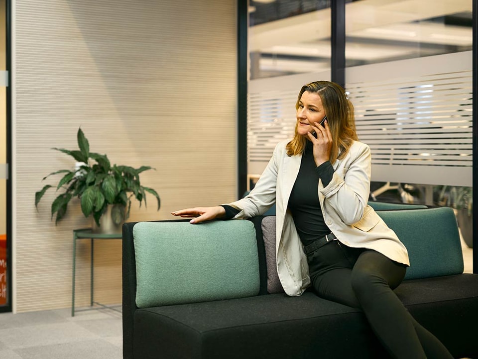 Kine jobber i BN Bank, illustrasjon til svindel