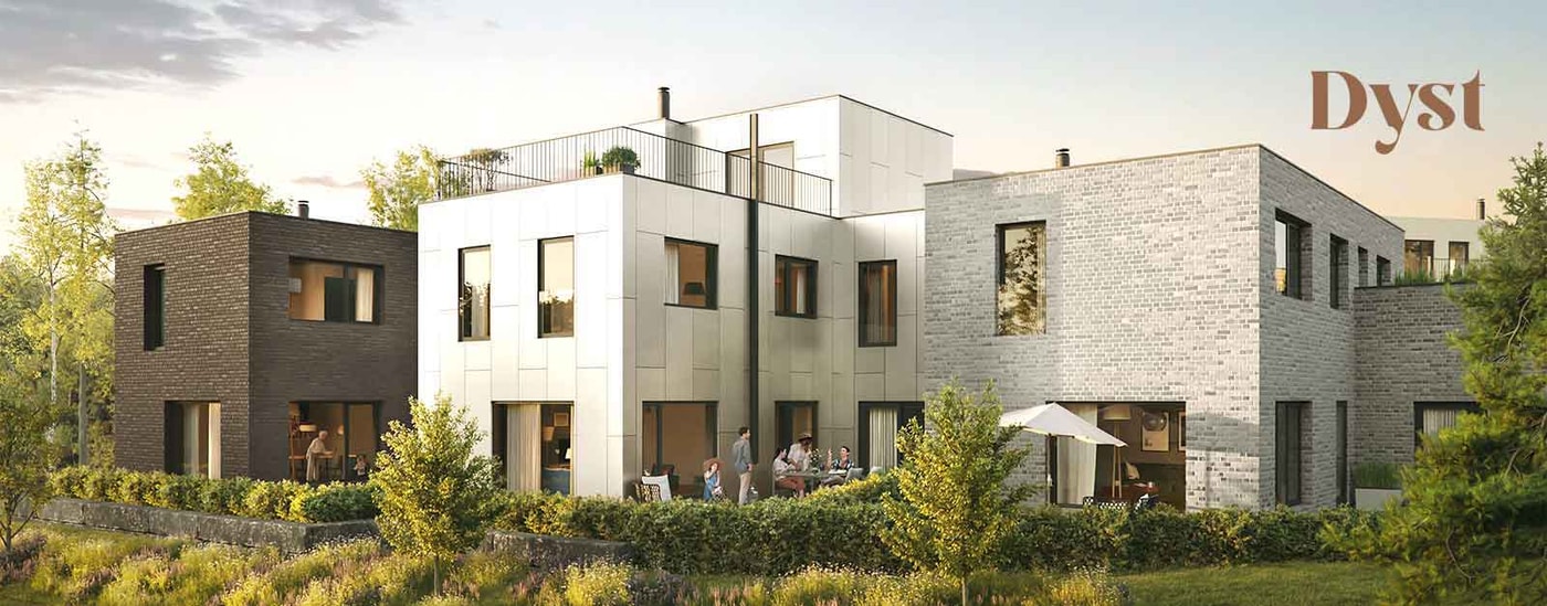 Solon sitt boligprosjekt  i Lier Hageby