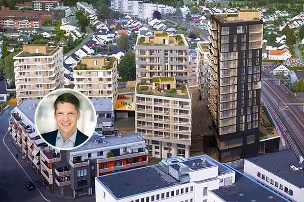 Boligblokker på dovrekvartalet og rådgiver i BN Bank, Per Ivar