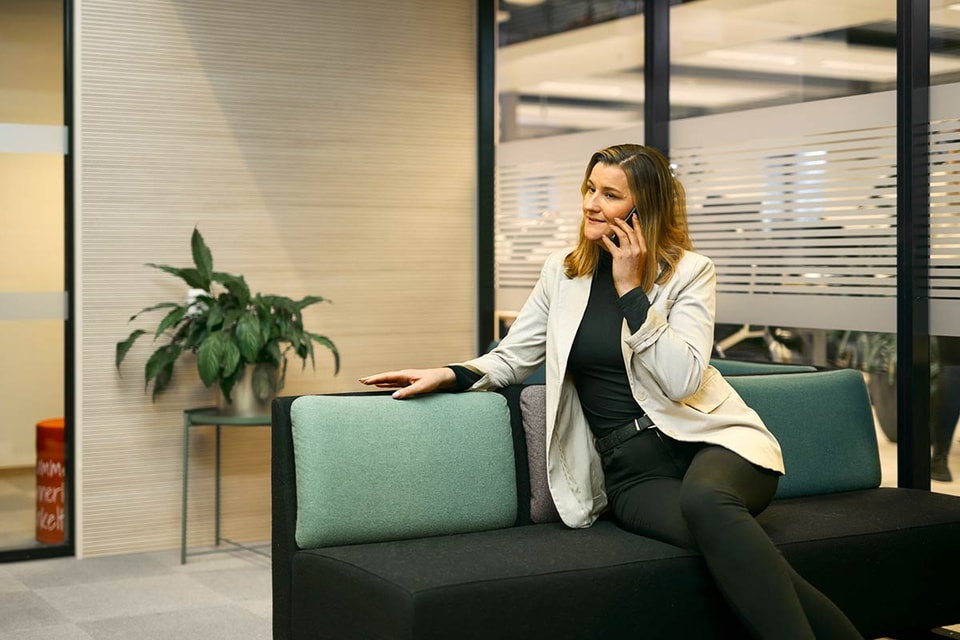 Kine jobber i BN Bank, illustrasjon til svindel