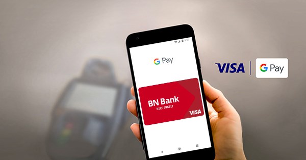 BN Bank-kort i Google Pay