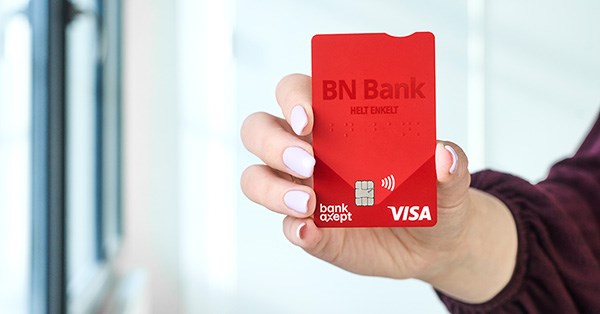 Visakort fra BN Bank 