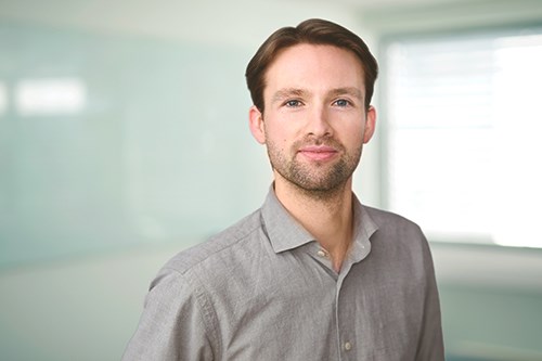 Portrett av Truls P. Sigurdsen i BN Bank