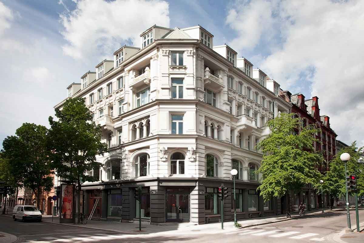 Bygning på Frogner i Oslo, illustrasjon til Eiendomsinvestorenes høyre hånd