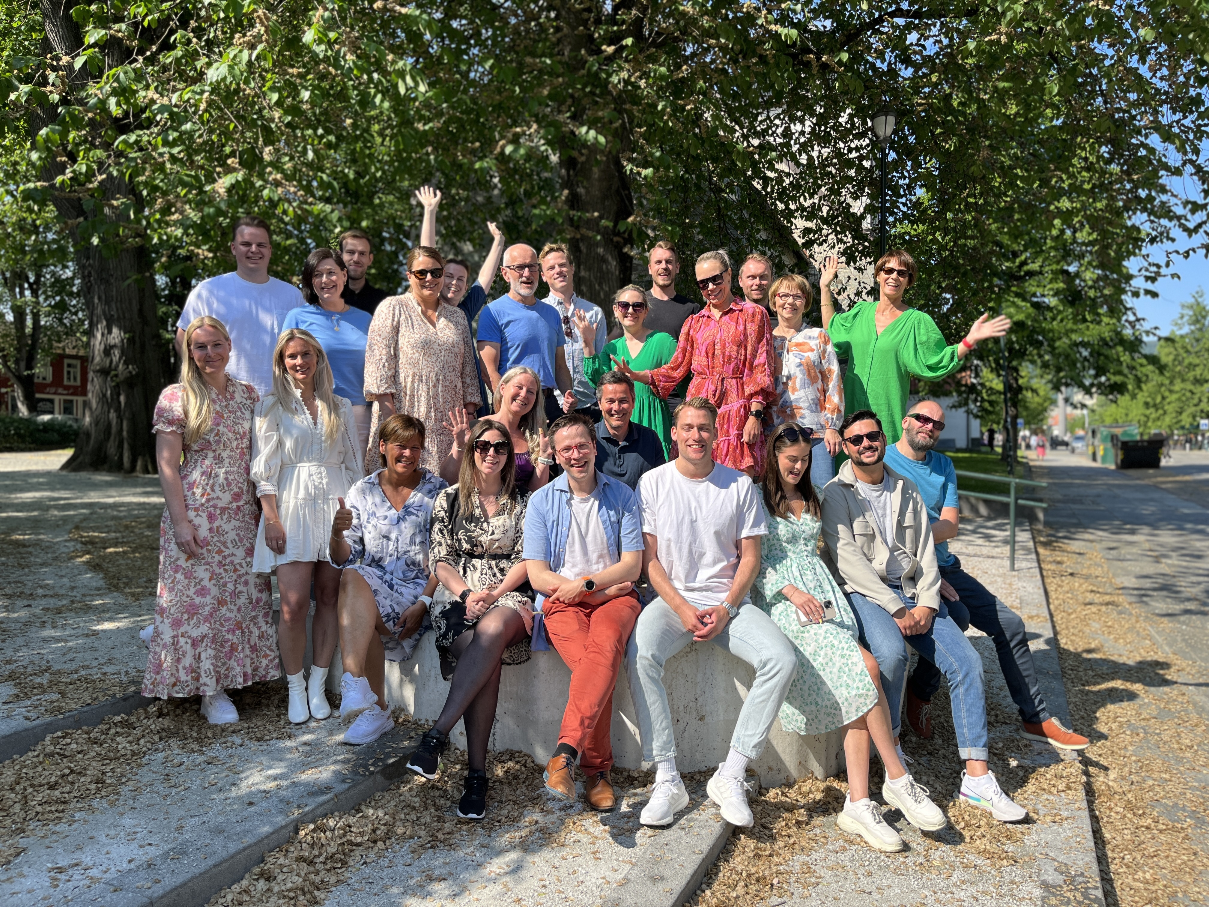 Ansatte i BN Bank gjør sitt beste for kundene